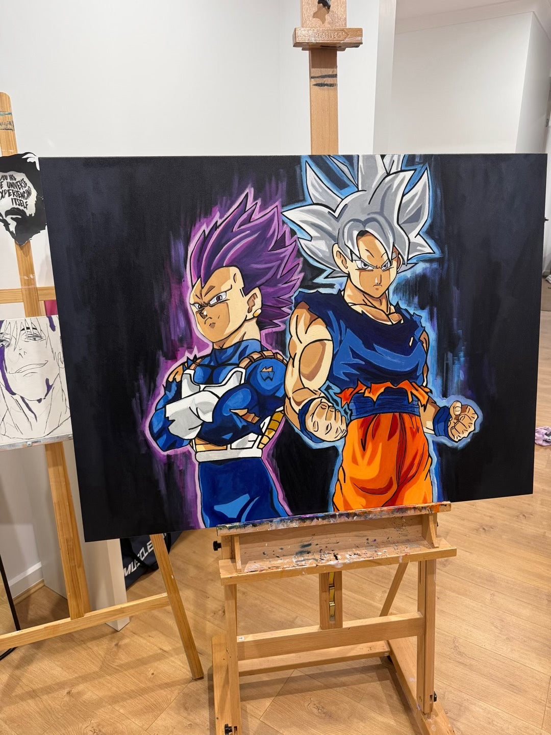 Ultra Ego Vegeta & Ultra Instinct Goku